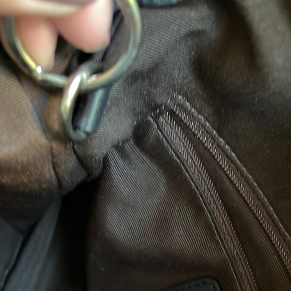 Coach brown leather shoulder bag - Picture 14 of 15